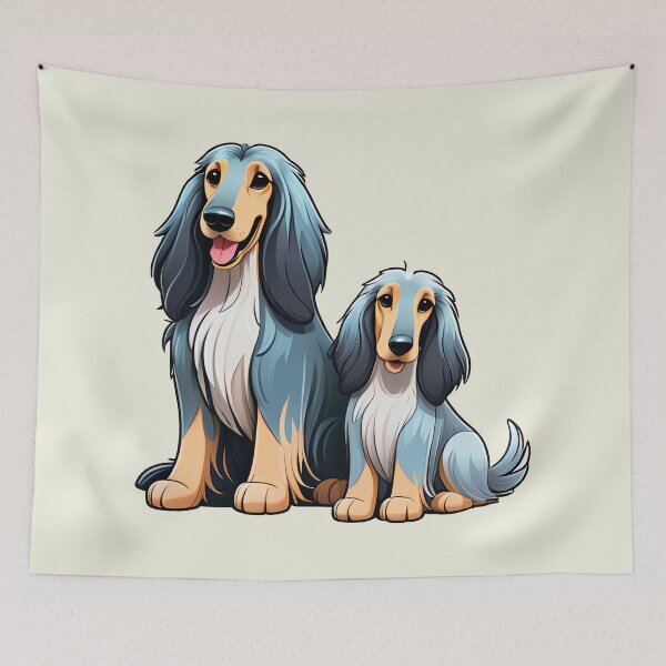 Item preview, Afghan Hound Love designed and sold by Delemore Art.