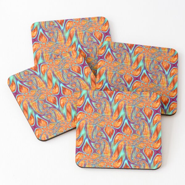 Item preview, Abstract Smudged Melting Fractal Flowers 12 designed and sold by SXW Designs.