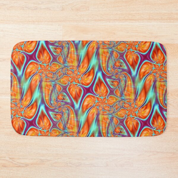 Item preview, Abstract Smudged Melting Fractal Flowers 12 designed and sold by SXW Designs.