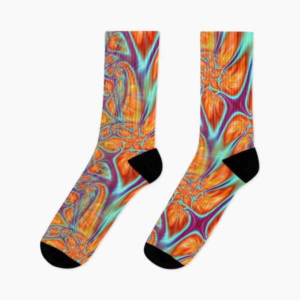Item preview, Abstract Smudged Melting Fractal Flowers 12 designed and sold by SXW Designs.