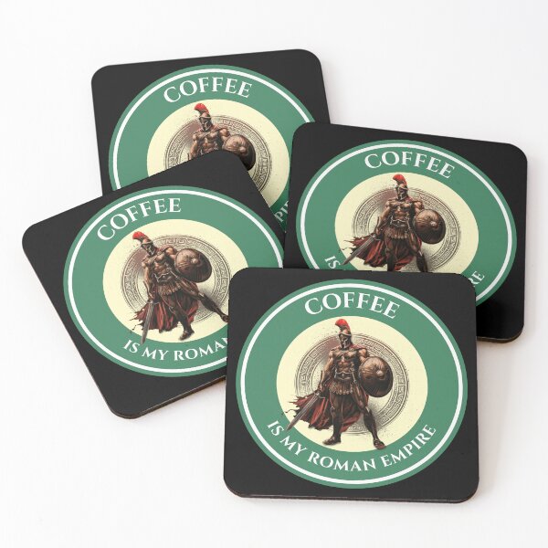 Item preview, Coffee is my Roman Empire designed and sold by DesignsbyDugar.