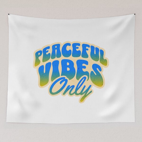 Item preview, Peaceful Vibes Only designed and sold by Twisted-Teeze.