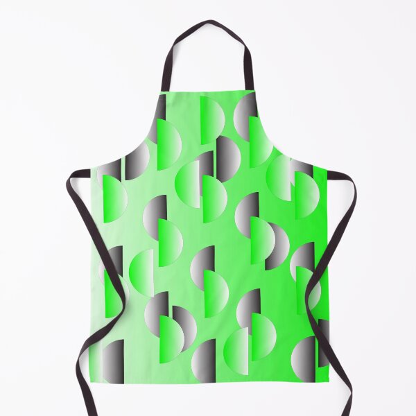 Aperçu de l'œuvre Demi-cercles flottant sur vert créée et vendue par LornaHamel.