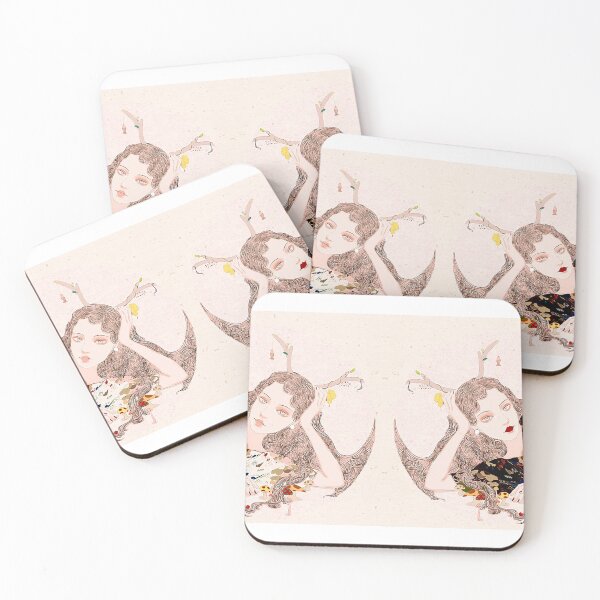 Item preview, PANRAN designer brand creative peripheral art painting "Twin Sisters" designed and sold by PANRAN.