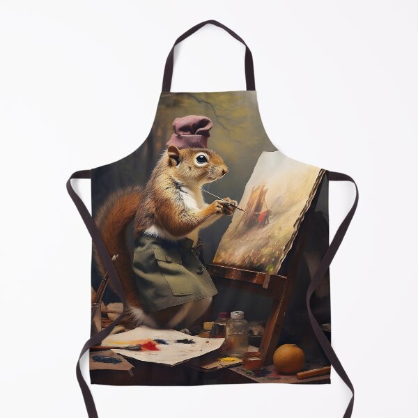 Item preview, Arist Squirrel Painting designed and sold by ConfettiSkyArt.