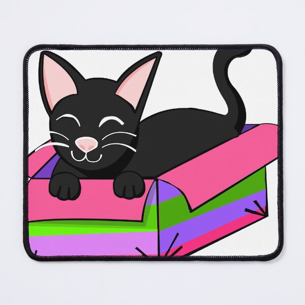 Item preview, Kitty Content in Their Identity designed and sold by HarveyHandcraftsandDesigns.