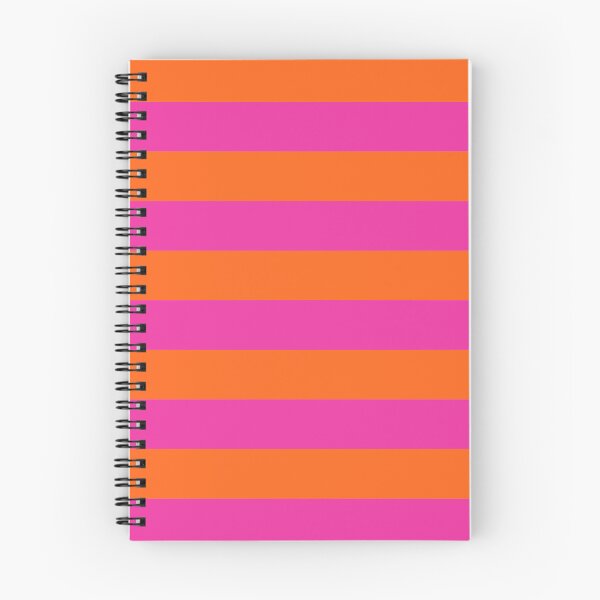 Item preview, Mix and Match: Bold Modern Hot Pink and Orange Striped Pattern designed and sold by Deutschic.