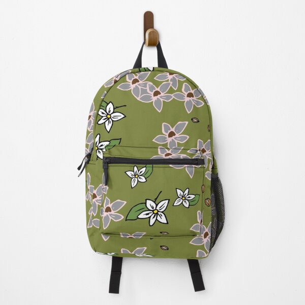 Item preview, Espresso flowers on green. designed and sold by fabudesigns11.