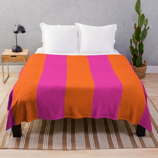 Item preview, Mix and Match: Bold Modern Pink and Orange Vertical Stripes designed and sold by Deutschic.