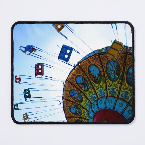 Item preview, Colorful Summer Amusement Ride  designed and sold by Hena Tayeb.