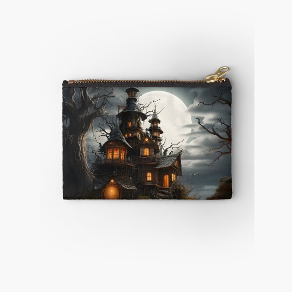 Item preview, Halloween Haunted House designed and sold by ConfettiSkyArt.