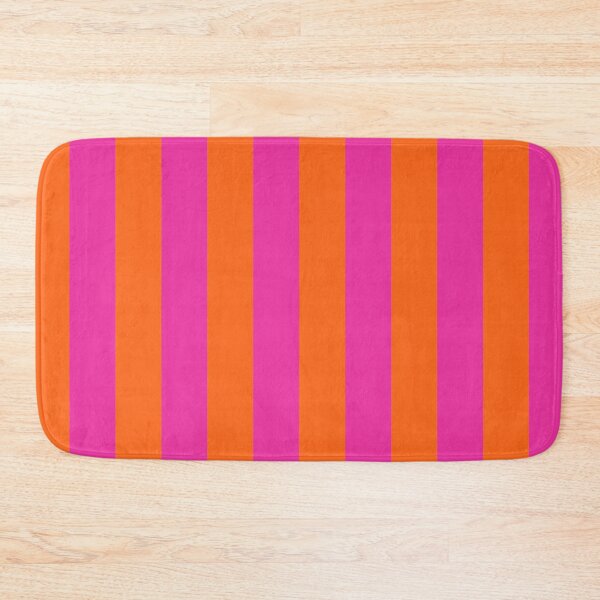 Item preview, Mix and Match: Bold Modern Hot Pink and Orange Vertical Stripes designed and sold by Deutschic.