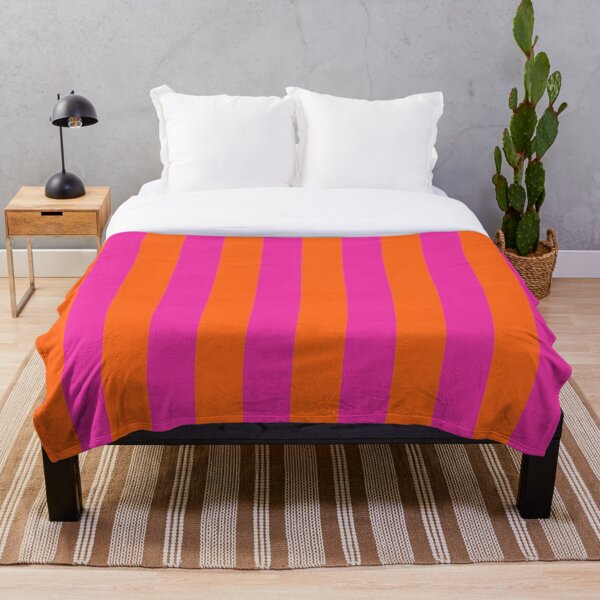 Item preview, Mix and Match: Bold Modern Hot Pink and Orange Vertical Stripes designed and sold by Deutschic.