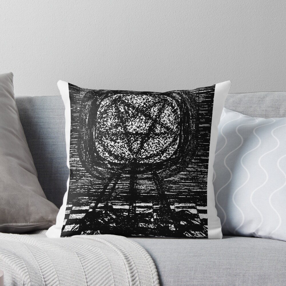 Item preview, Throw Pillow designed and sold by PentalityDesign.