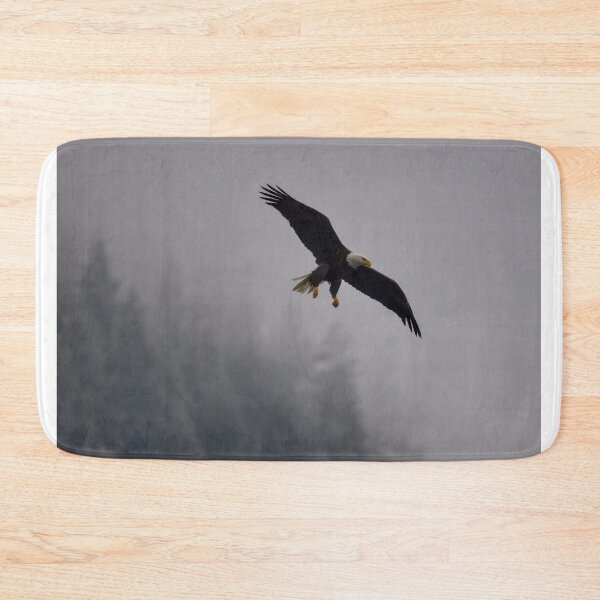 Item preview, Bald Eagle in flight on foggy morning  designed and sold by Cblifeisgood.