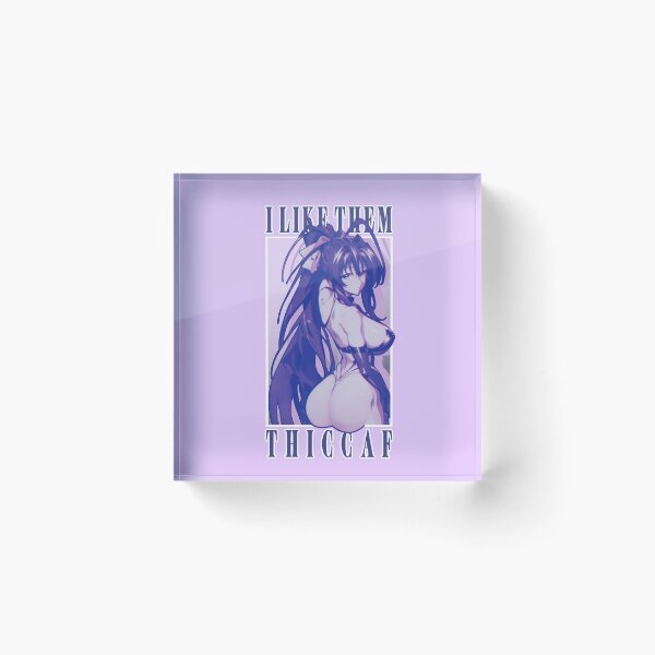 Item preview, I Like Them Thicc AF Akeno Himejima #1 Lilac Pastel Aesthetic designed and sold by MikaseSan.
