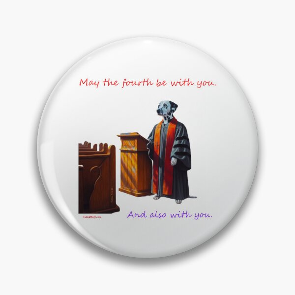 Item preview, Reverend Rex Preaches on May the Fourth designed and sold by TattedWolf.