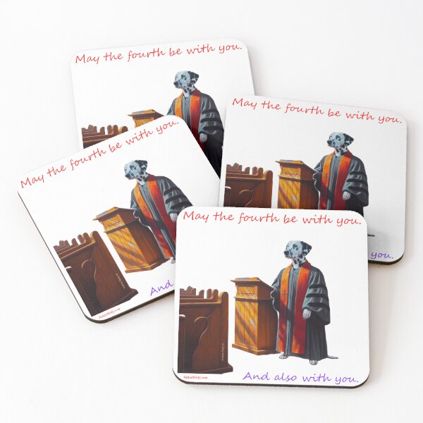 Item preview, Reverend Rex Preaches on May the Fourth designed and sold by TattedWolf.