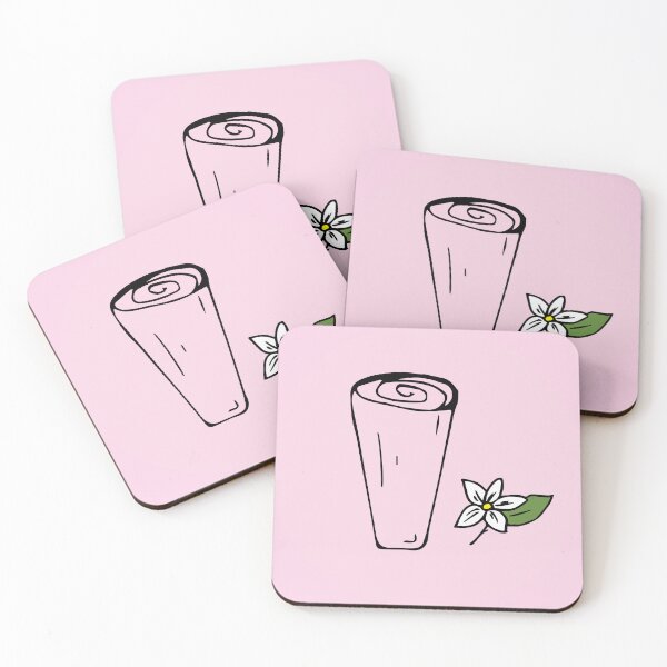 Artikelvorschau, Latte & Espresso Blume auf Rosa entworfen und verkauft von fabudesigns11.