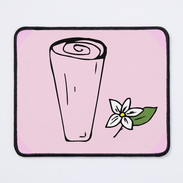 Item preview, Latte & espresso flower on pink designed and sold by fabudesigns11.