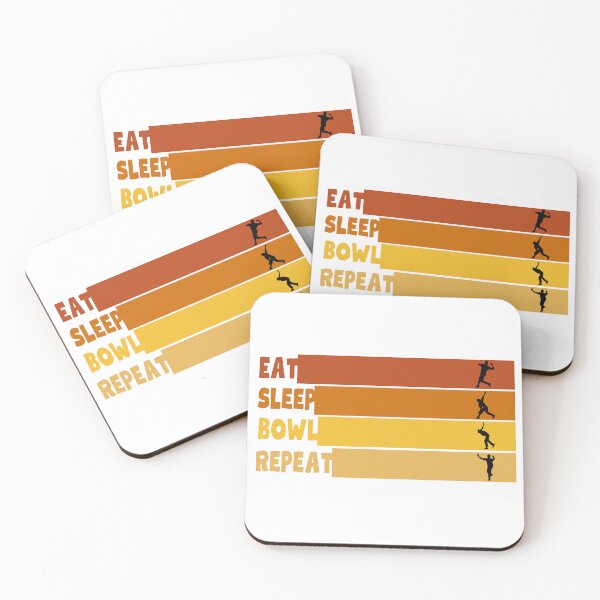 Item preview, eat, sleep, bowl, repeat, cricket designed and sold by IFarty.