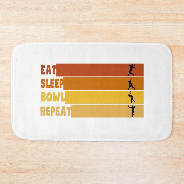 Item preview, eat, sleep, bowl, repeat, cricket designed and sold by IFarty.