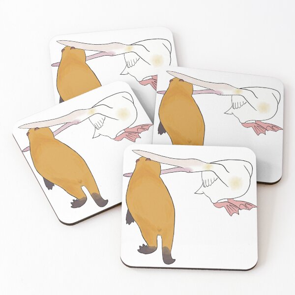 Item preview, Capybara and Pelican  designed and sold by KanComics.