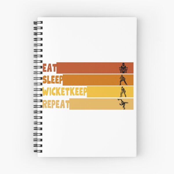 Item preview, eat, sleep, wicketkeep, repeat, cricket designed and sold by IFarty.