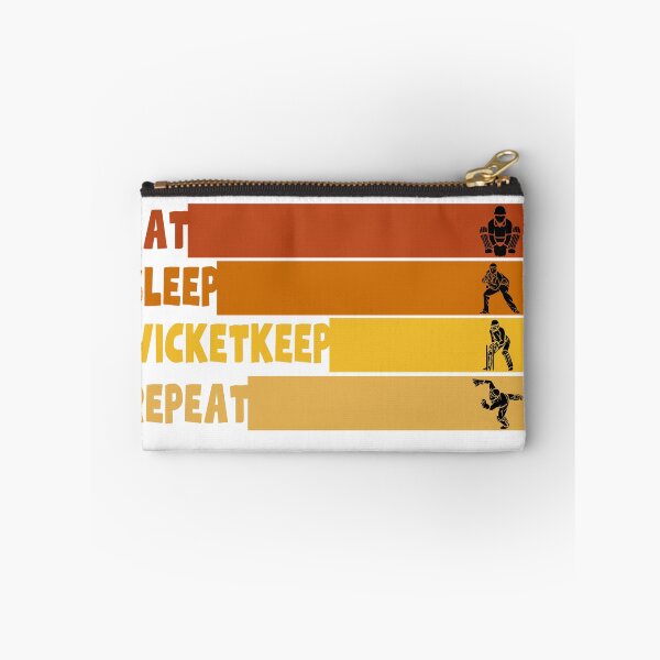 Item preview, eat, sleep, wicketkeep, repeat, cricket designed and sold by IFarty.