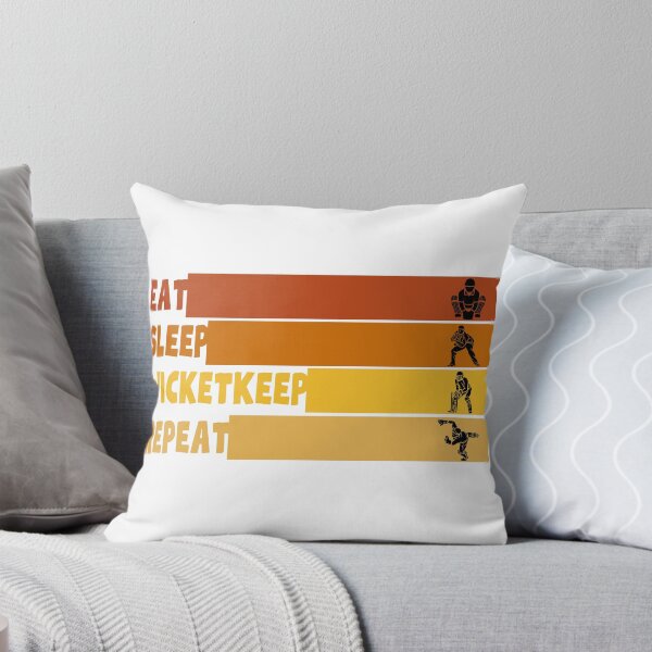 Item preview, eat, sleep, wicketkeep, repeat, cricket designed and sold by IFarty.