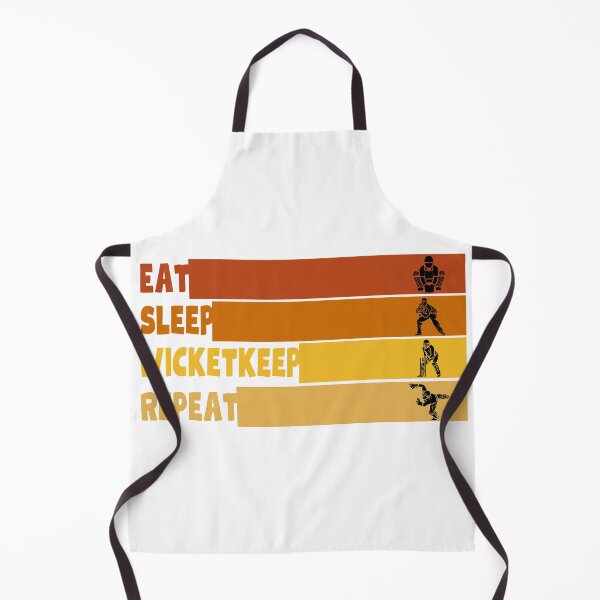 Item preview, eat, sleep, wicketkeep, repeat, cricket designed and sold by IFarty.