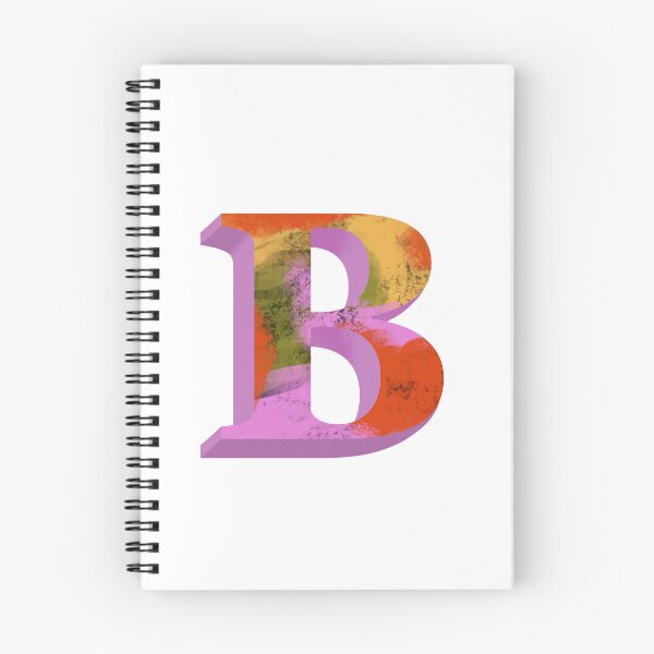 Item preview, Vibrant B Monogram designed and sold by PaperRies.