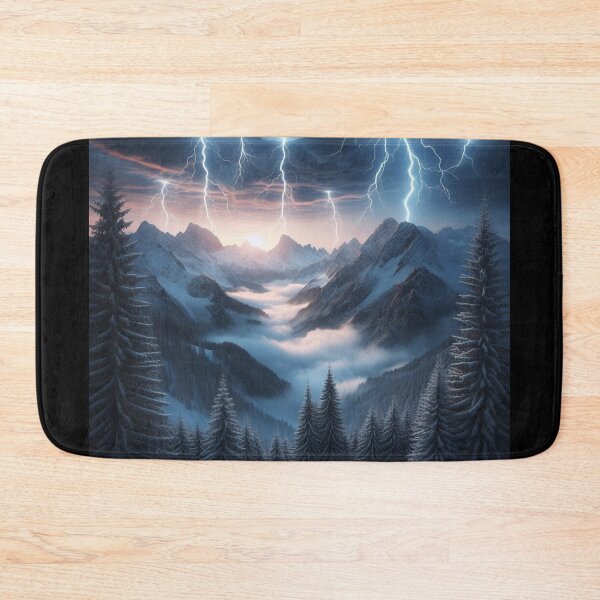 Item preview, Mountain Storm 1 designed and sold by Sybille-Yates.