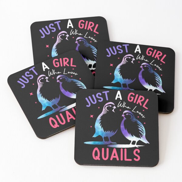 Item preview, Just a Girl Who Loves Quails Bird Lover designed and sold by MTRBSK11.