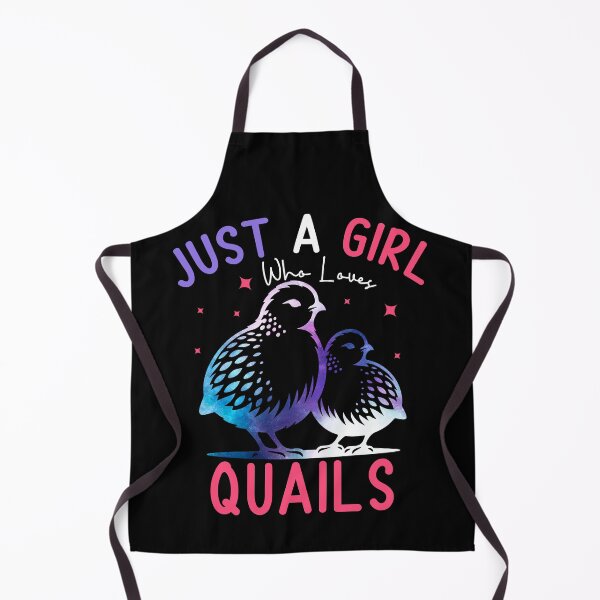 Item preview, Just a Girl Who Loves Quails Bird Lover Cute Quail designed and sold by MTRBSK11.