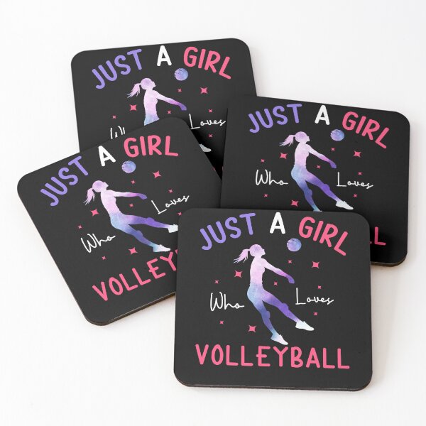 Item preview, Just a Girl Who Loves volleyball Cute volleyball players designed and sold by MTRBSK11.