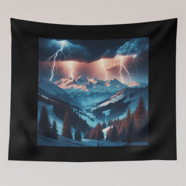 Item preview, Mountain Storm 3 designed and sold by Sybille-Yates.