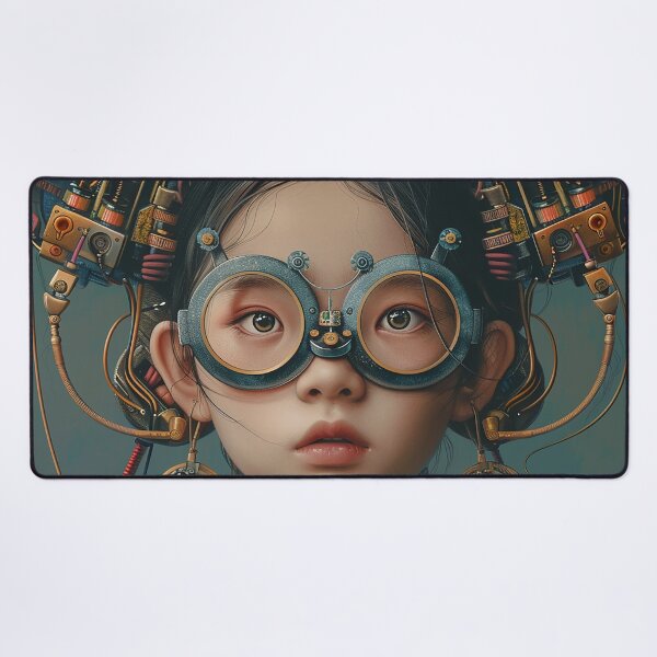 Item preview, Chinese girl with big glasses designed and sold by Dream scape  of Lucy.