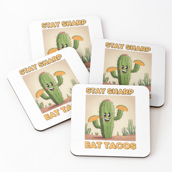 Item preview, Stay Sharp Eat Tacos designed and sold by lmitchem.