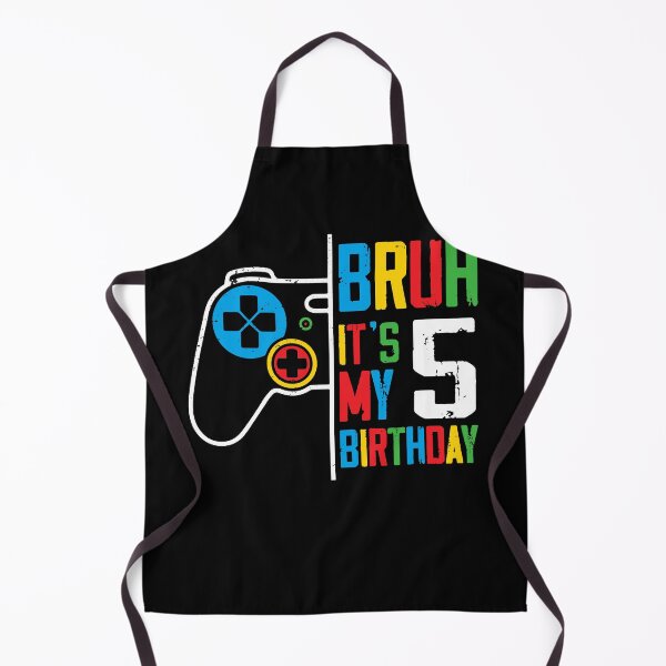Item preview, Bruh Its My 5th Birthday Gamer 5 Year Old for kids Colorful designed and sold by MTRBSK11.