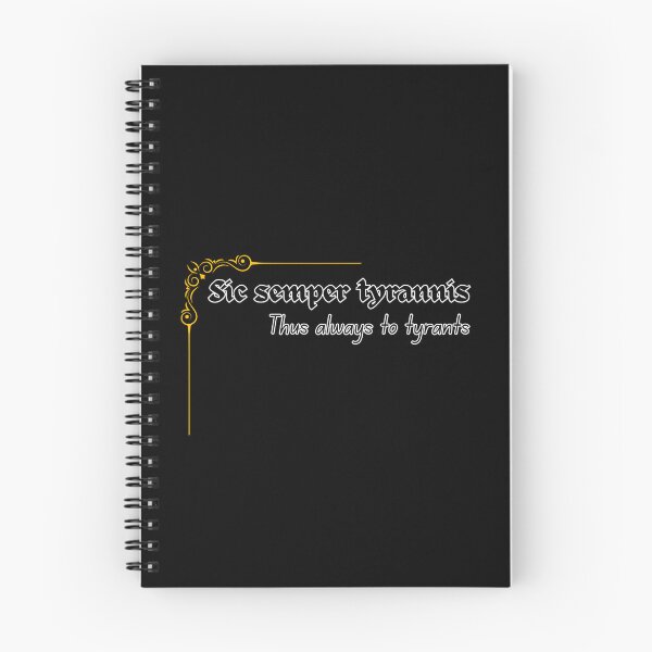 Item preview, Thus always to tyrants, Latin designed and sold by MakeWayDesign.