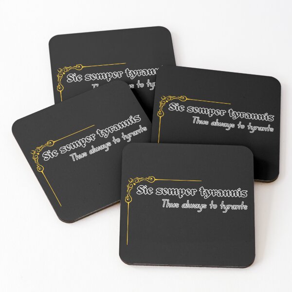 Item preview, Thus always to tyrants, Latin designed and sold by MakeWayDesign.