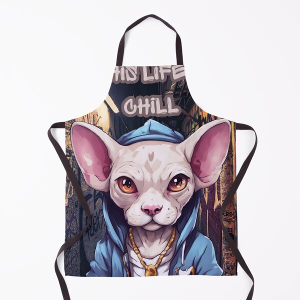 Item preview, Sphinx, Hairless Cat, Urban, Alley Cat, This Life is Chill designed and sold by Blue-Dazzle.