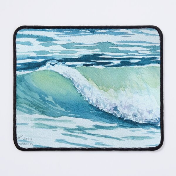 Item preview, Sunlit Ocean Waves designed and sold by ArtVibing.