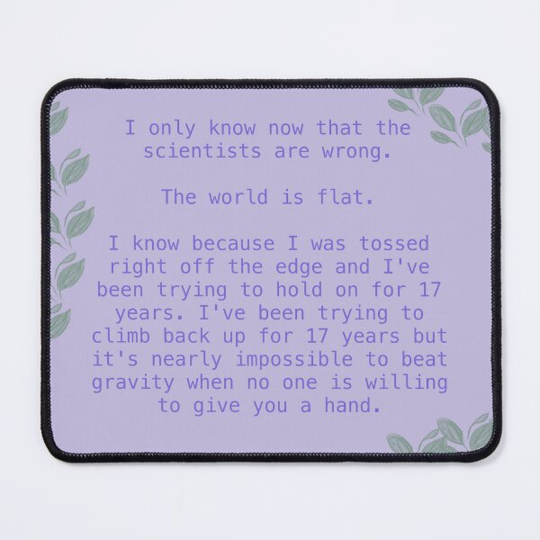 Item preview, Scientists are wrong, the world is flat designed and sold by kwishamehta.