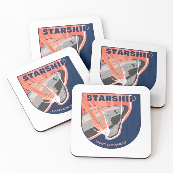 Item preview, starship, i don't ever give up designed and sold by pbfirefly.