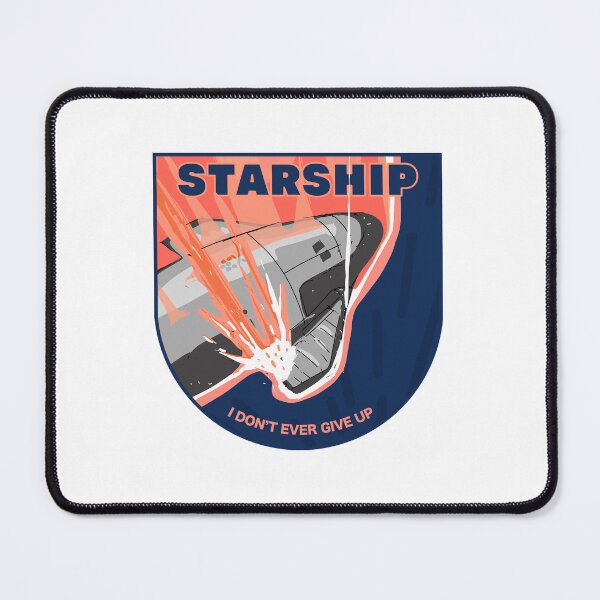 Item preview, starship, i don't ever give up designed and sold by pbfirefly.