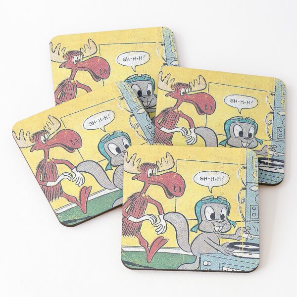 Item preview, DJ Rocky and Bullwinkle designed and sold by Offset Vinyl Film.