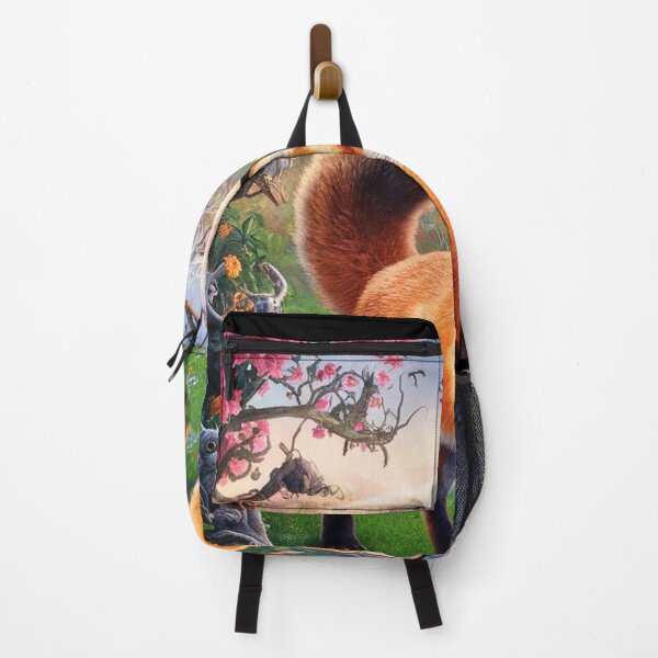 Item preview, Fox Portrait. Spring fox, floral fox, vintage fox, fox painting, Hieronymus Bosch style designed and sold by FoxVibes.