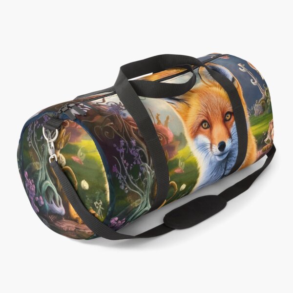 Item preview, Fox Portrait. Spring fox, floral fox, vintage fox, fox painting, Hieronymus Bosch style designed and sold by FoxVibes.